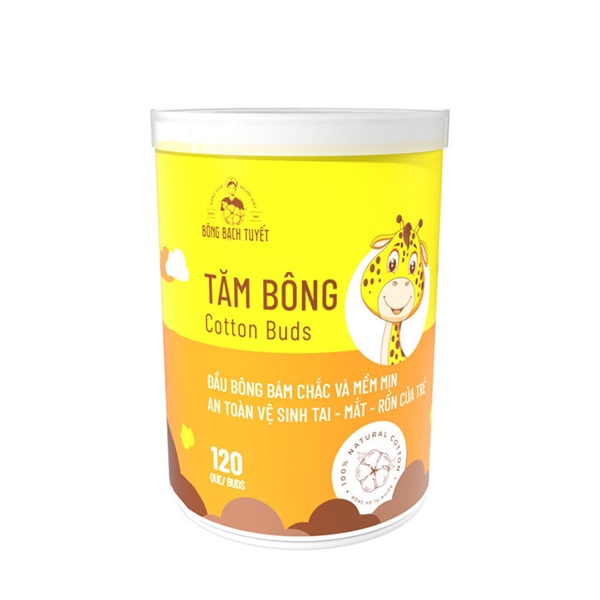Tăm Bông Bạch Tuyết Trẻ Em (H/120Q)