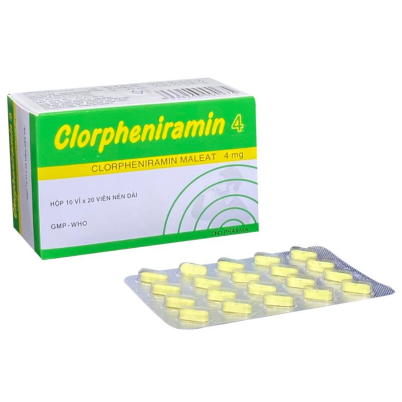 Clorpheniramin 4 DHG (H/200V)