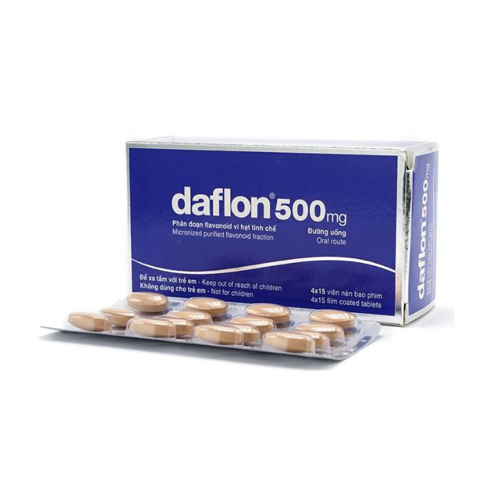 Daflon 500mg Servier (H/60V)