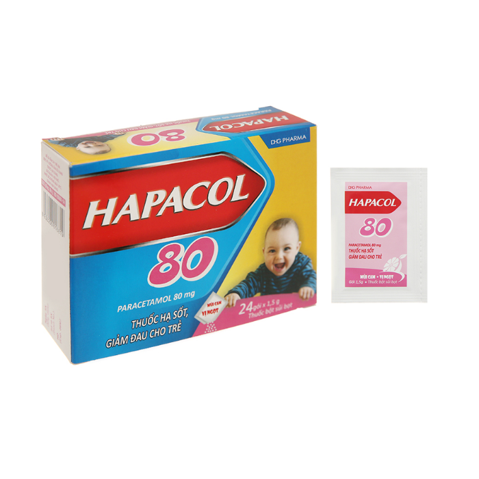 Hapacol 80mg DHG (H/24G)