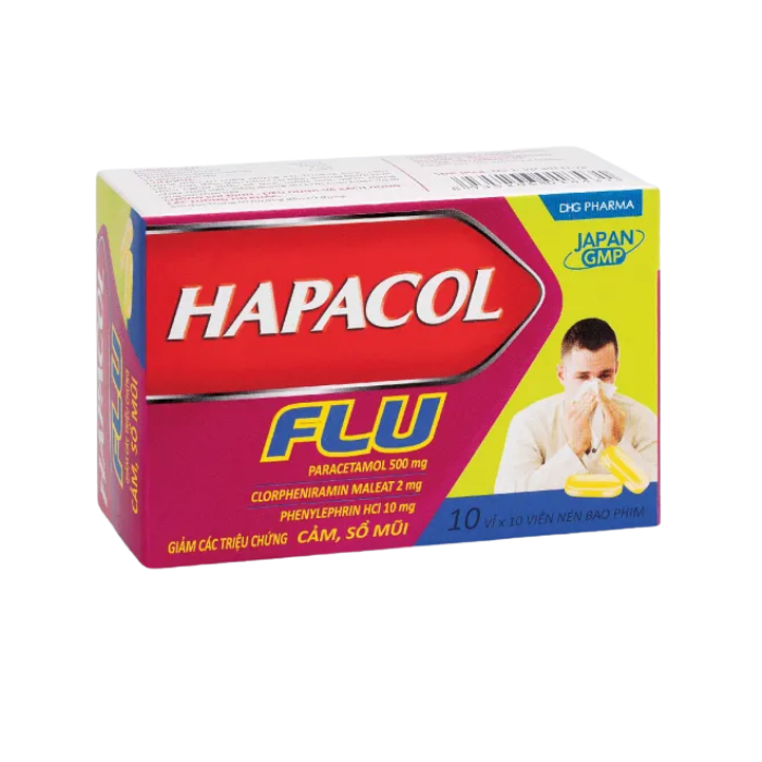 Hapacol Flu DHG (H/100V)