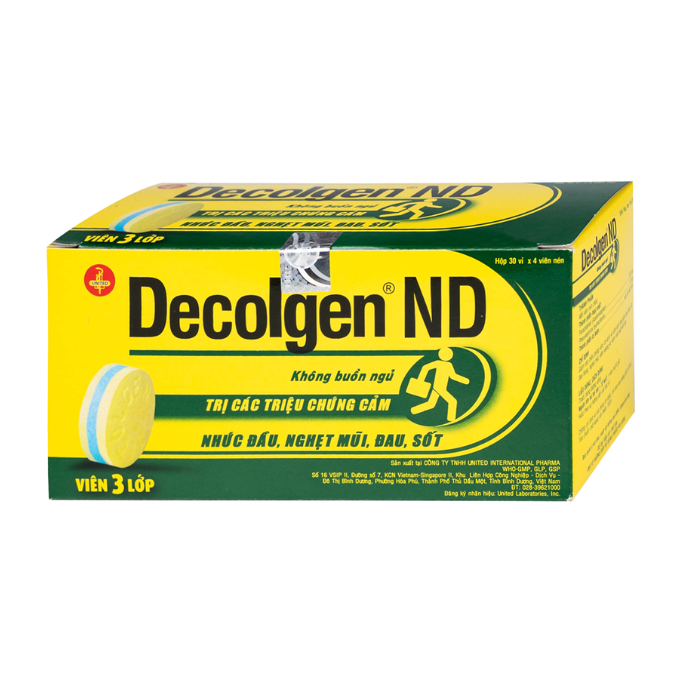 Decolgen ND United Pharma (H/30 vỉ x4v)
