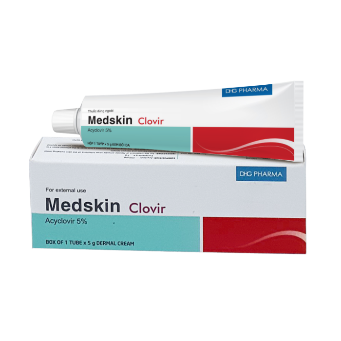 Medskin Clovir Acyclovir 5% DHG (T/5GR)