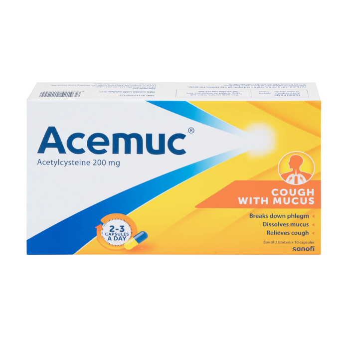 Acemuc 200mg Sanofi (H/30V)