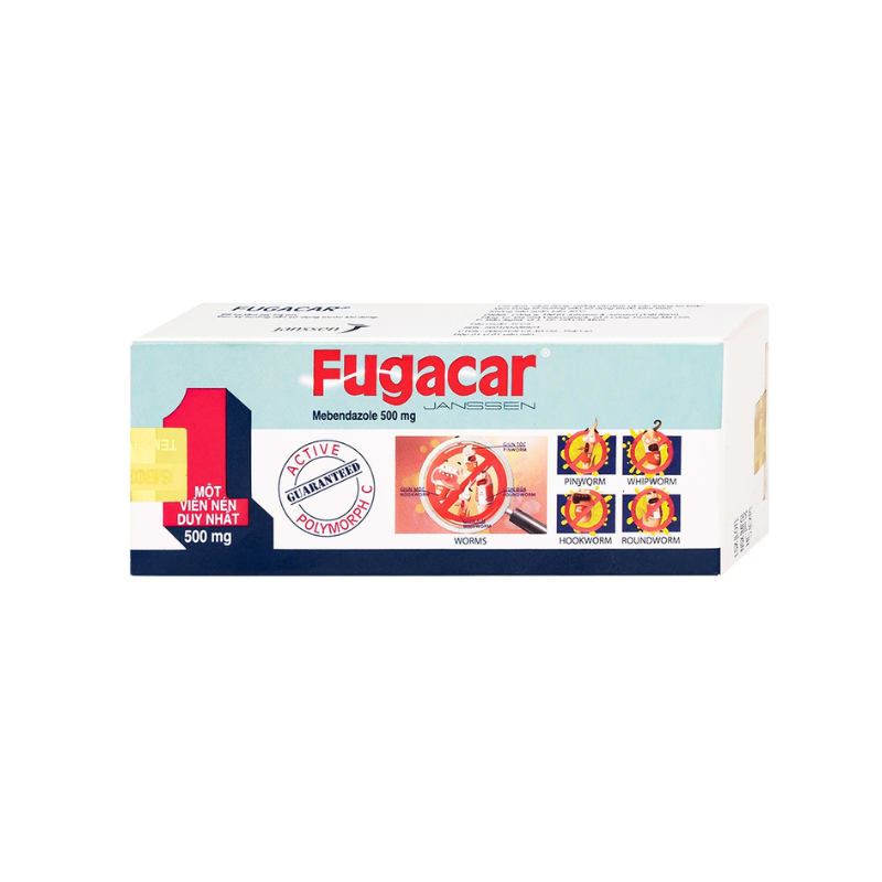 Fugacar 500mg Original Janssen (H/1V)