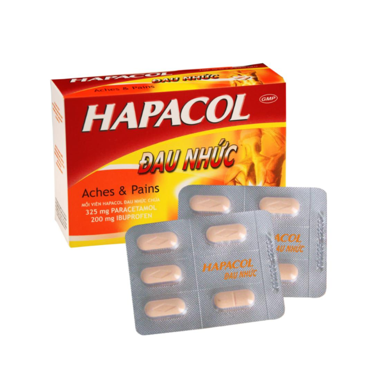 Hapacol đau nhức (H/50v)