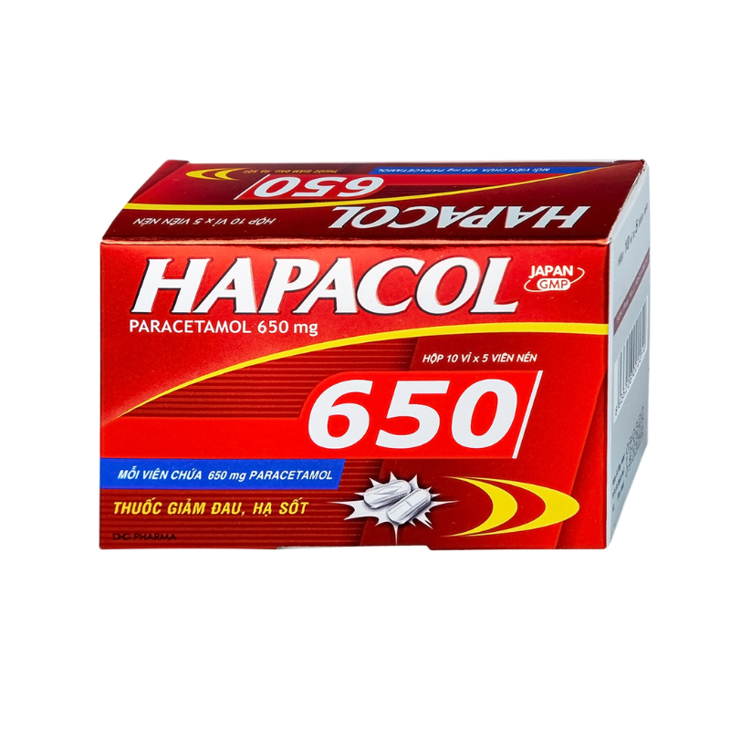 Hapacol 650 DHG (H/50V)