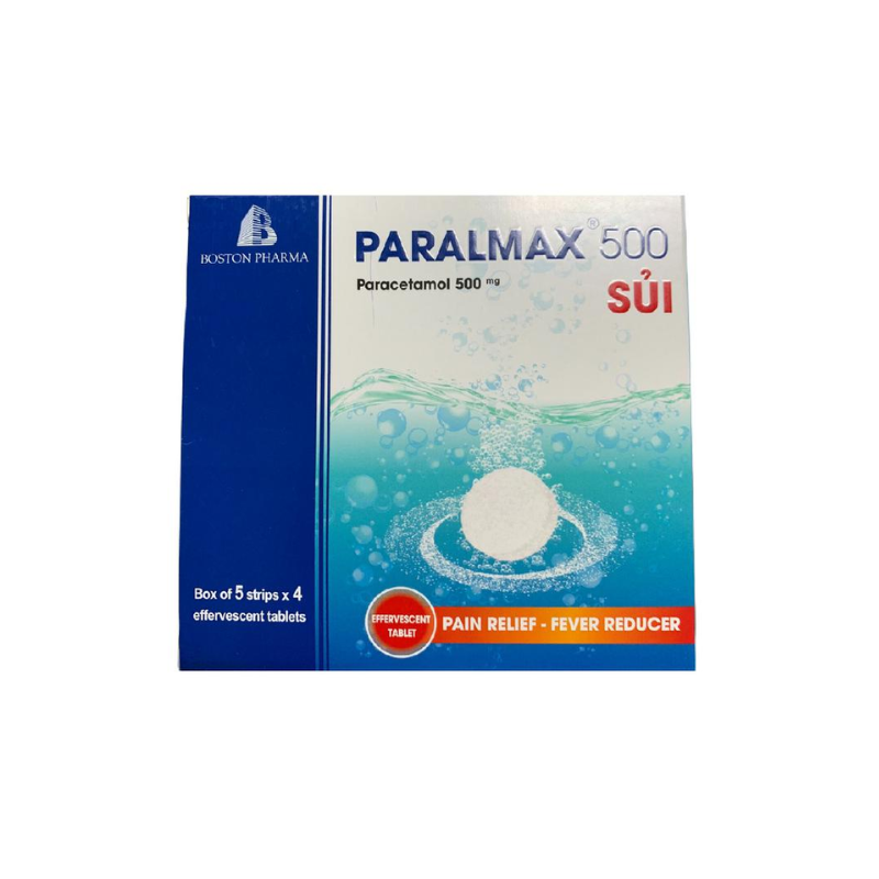 Paralmax 500mg Sủi BOSTON (H/20V)