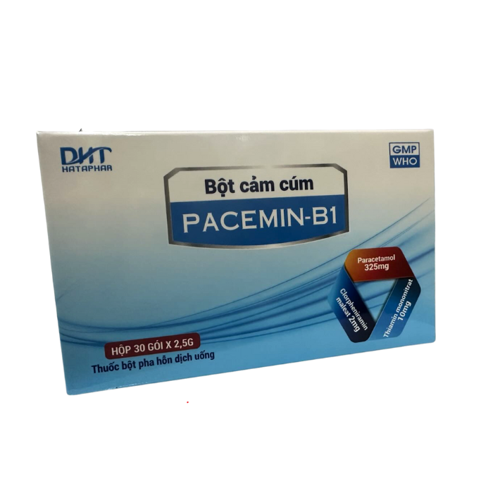 Bột cảm cúm Pacemin B1 (H/30gói)
