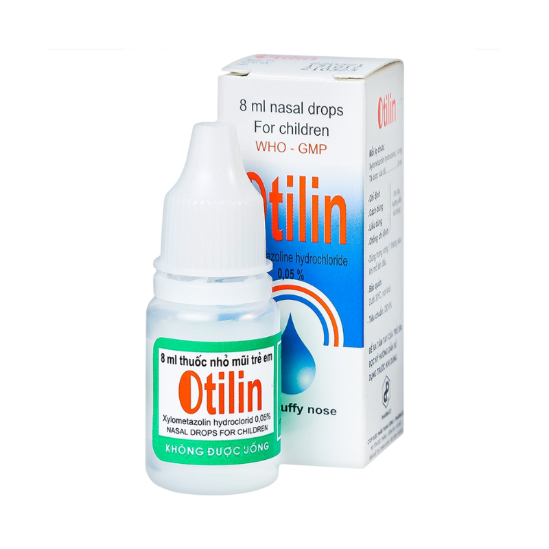 Otilin 0.05% nhỏ mũi (C/8ml)