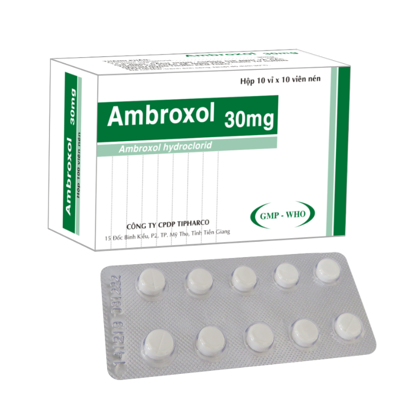 Ambroxol 30mg Tipharco (H/100v)