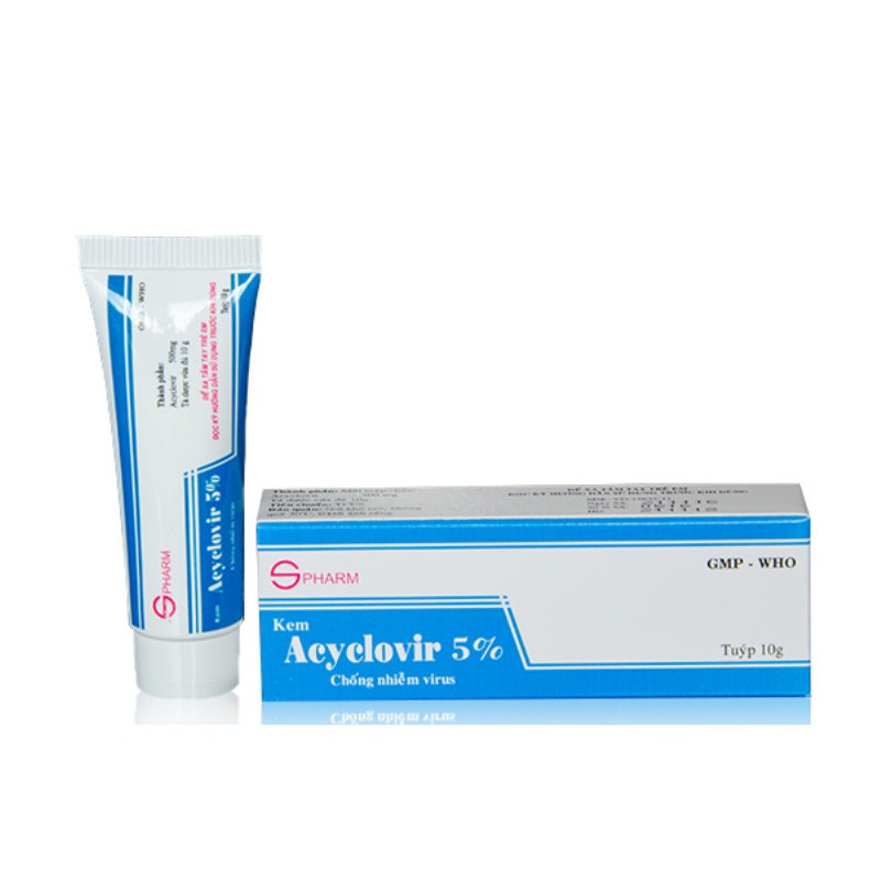 Acyclovir 5% S.Pharm (Tube/5g)