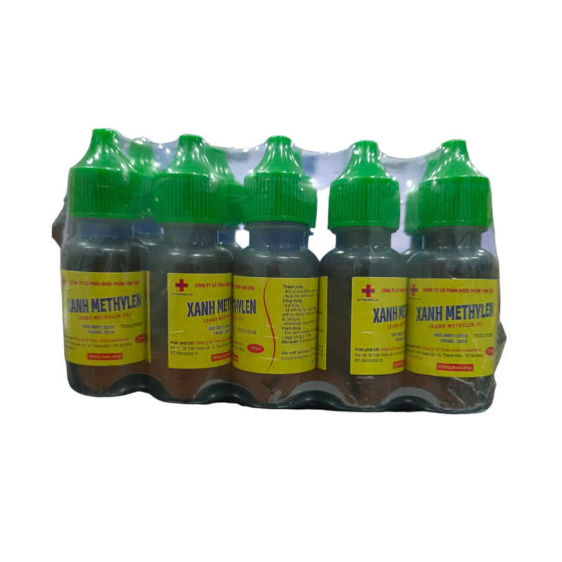 Xanh methylen 1% Tâm Tiến (lốc 10c)