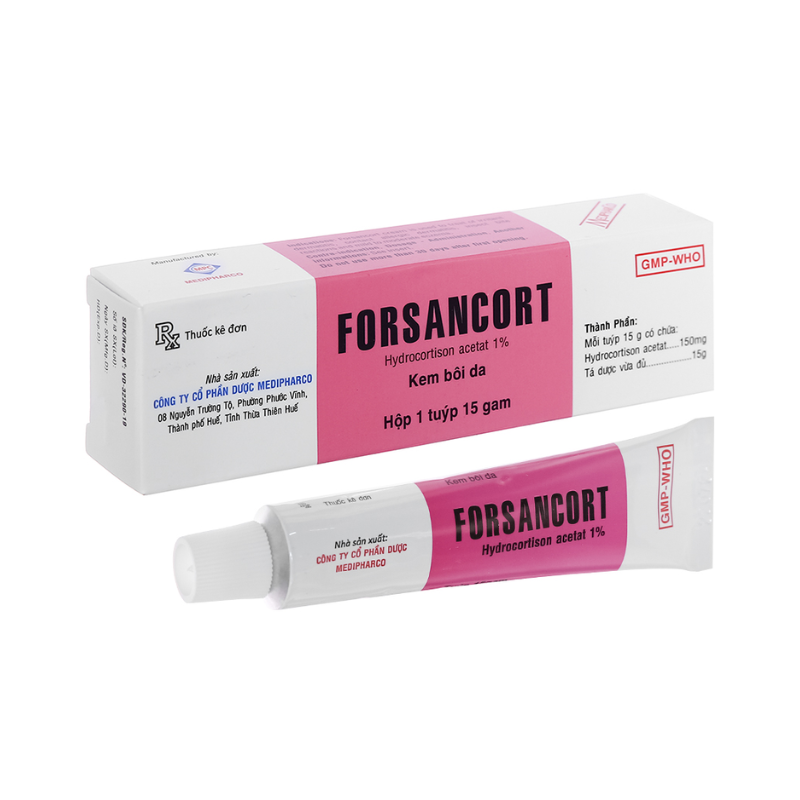 Forsancort 1% Medipharco (T/15gr)