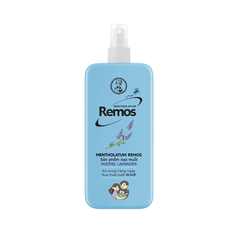 Xịt Remos hương Lavender (C/150ml)