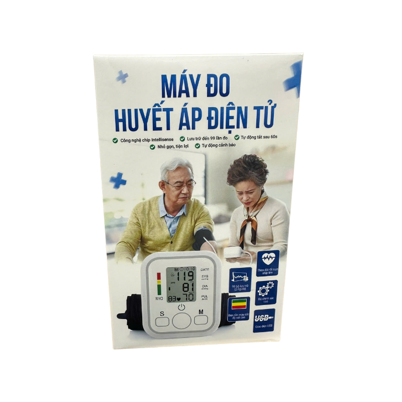 Máy Đo Huyết Áp Điện Tử Medi Express