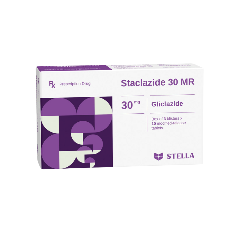 Staclazide 30 MR Stella (H/30V)