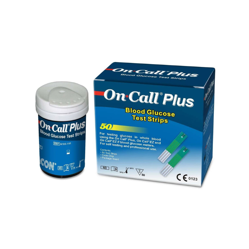 Que  Thử Đường Huyết On Call Plus Acon (H/50 que)