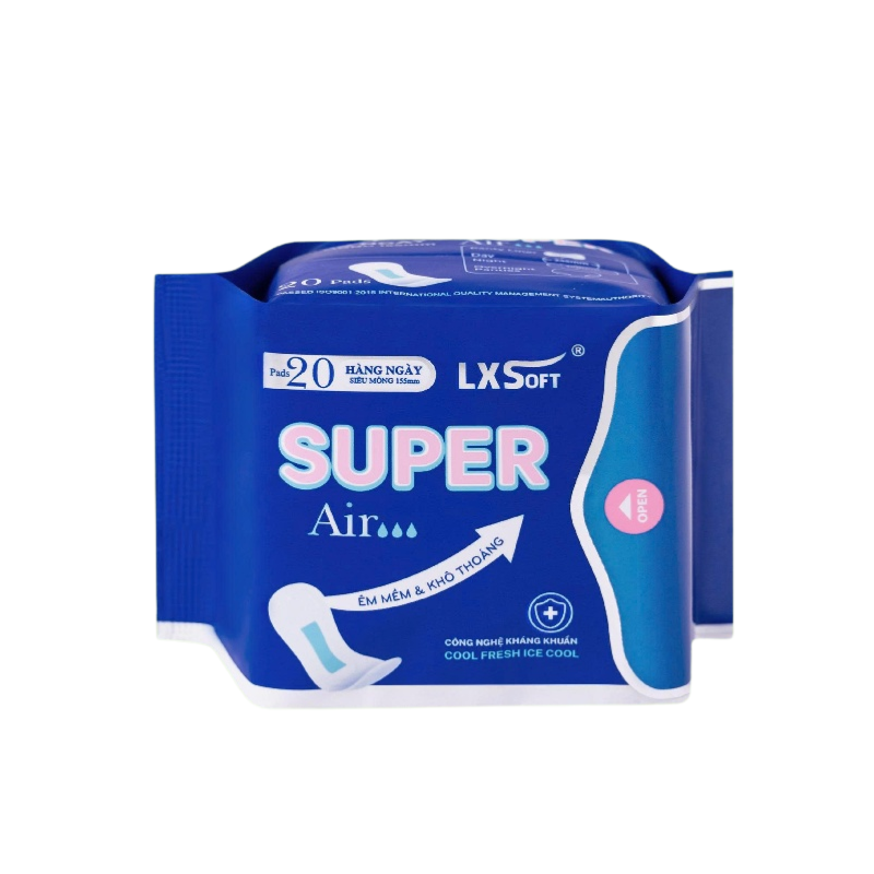 BVS LXSoft Super Air bạc hà hàng ngày 155mm (Gói 20M)
