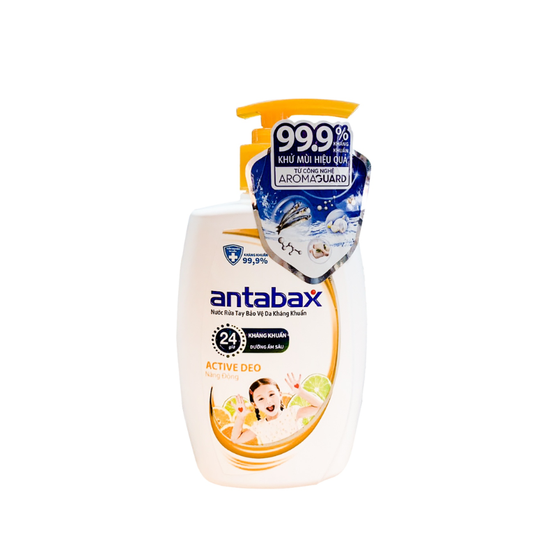 Antabax Nước rửa tay Active Deo năng động 250ml