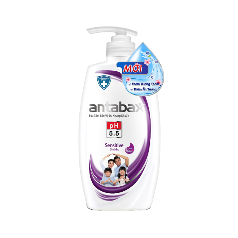 Antabax sữa tắm Sensitive 900ml