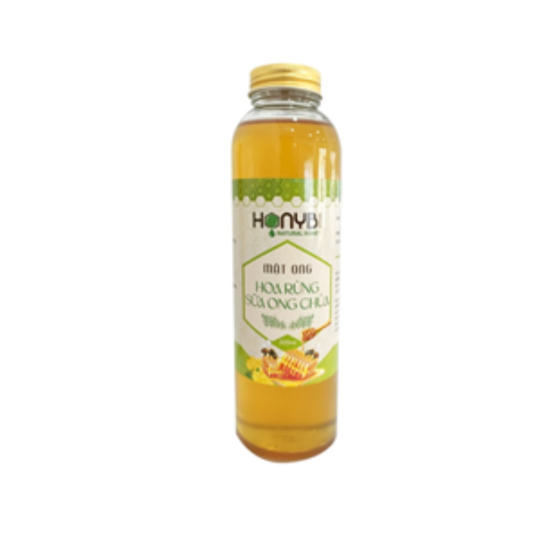 Mật Ong Hoa Rừng Sữa Ong Chúa Honybi 500ml