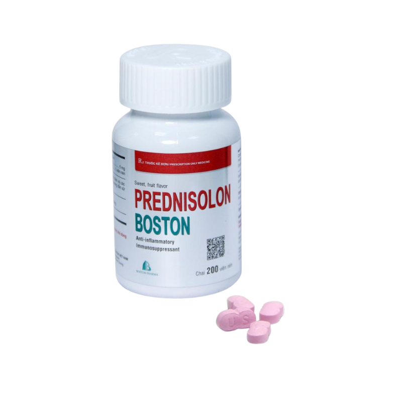 Prednisolon Boston Mùi Dâu (C/200v)