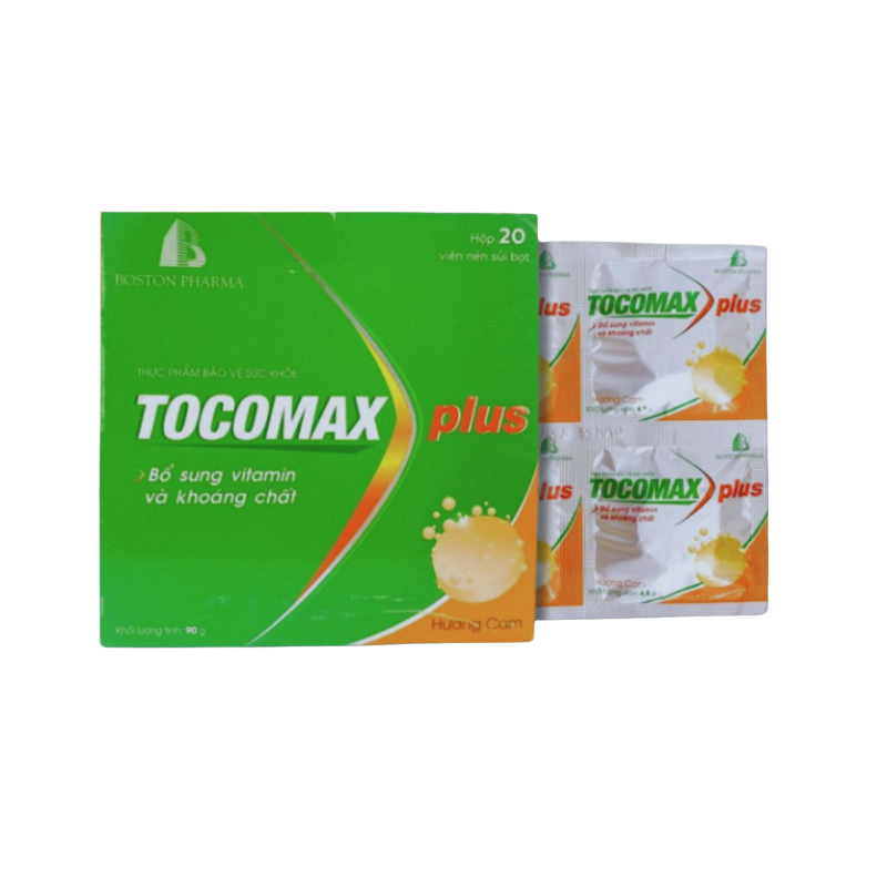 Tocomax Plus Vỉ xé (H/20v)