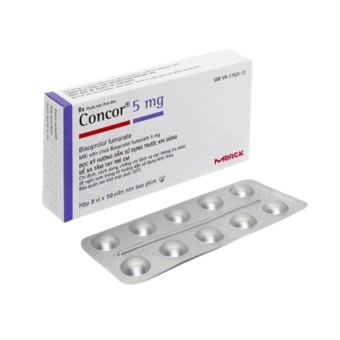 Concor 5mg Merck (H/30V)