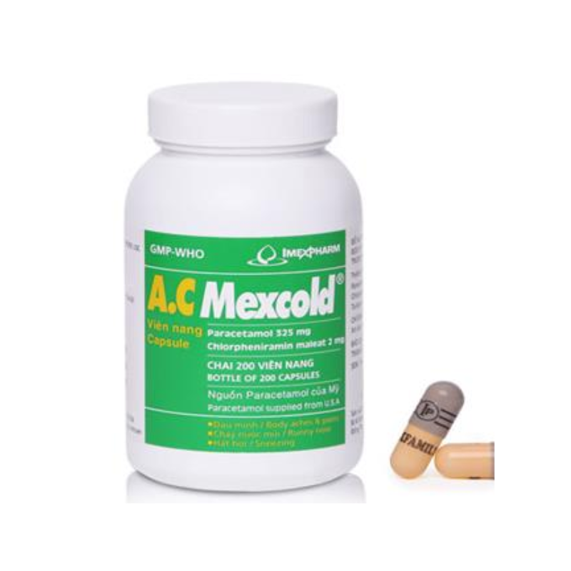 Mexcold 325mg Imexpharm (C/200v)