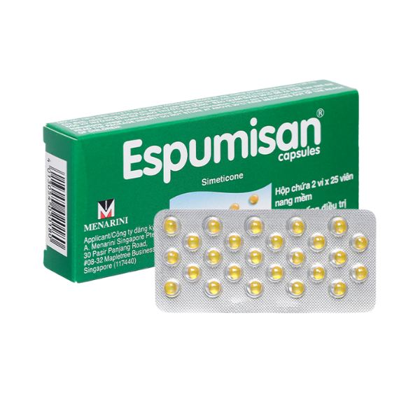 Espumisan 40mg Menarini (H/50v)