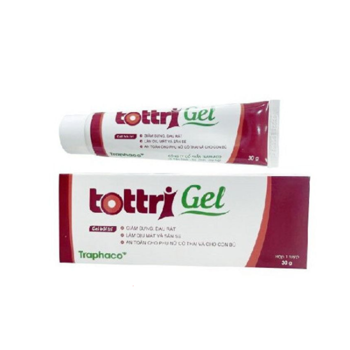 Tottri gel Traphaco (Tuýp 30gr)
