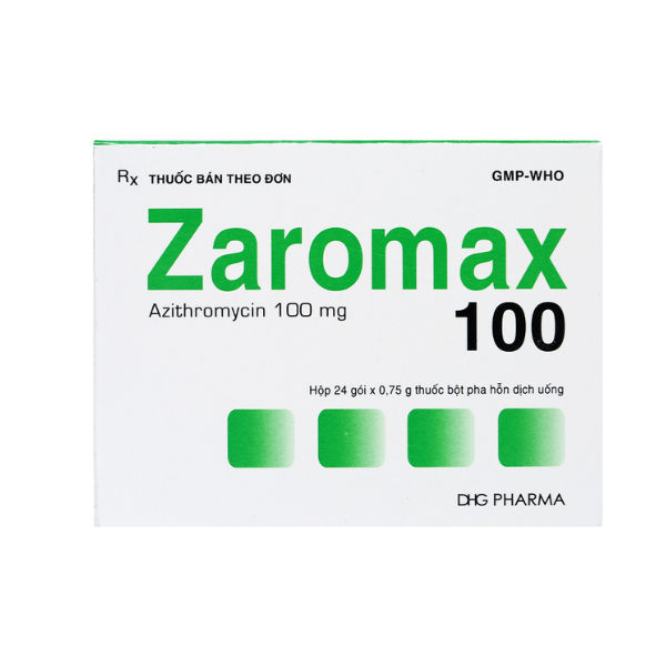Zaromax 100mg DHG (H/24G)