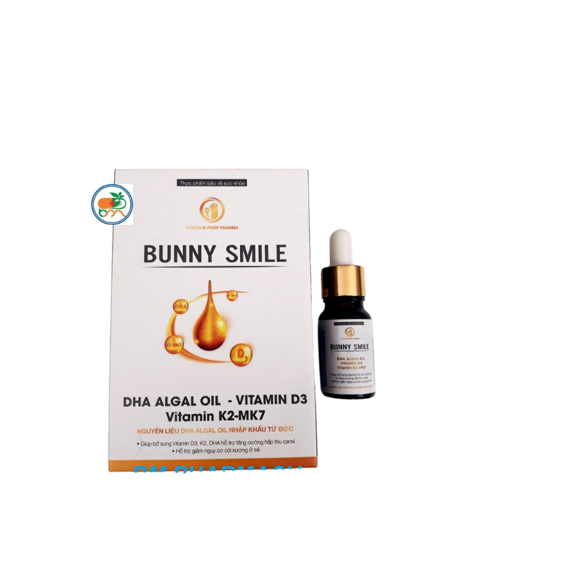 Bunny Smile D3K2 MK7 (Lọ 10ml)