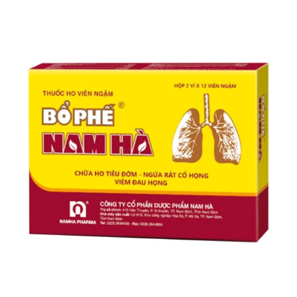 Viên Ngậm Bổ Phế Nam Hà (H/24V)