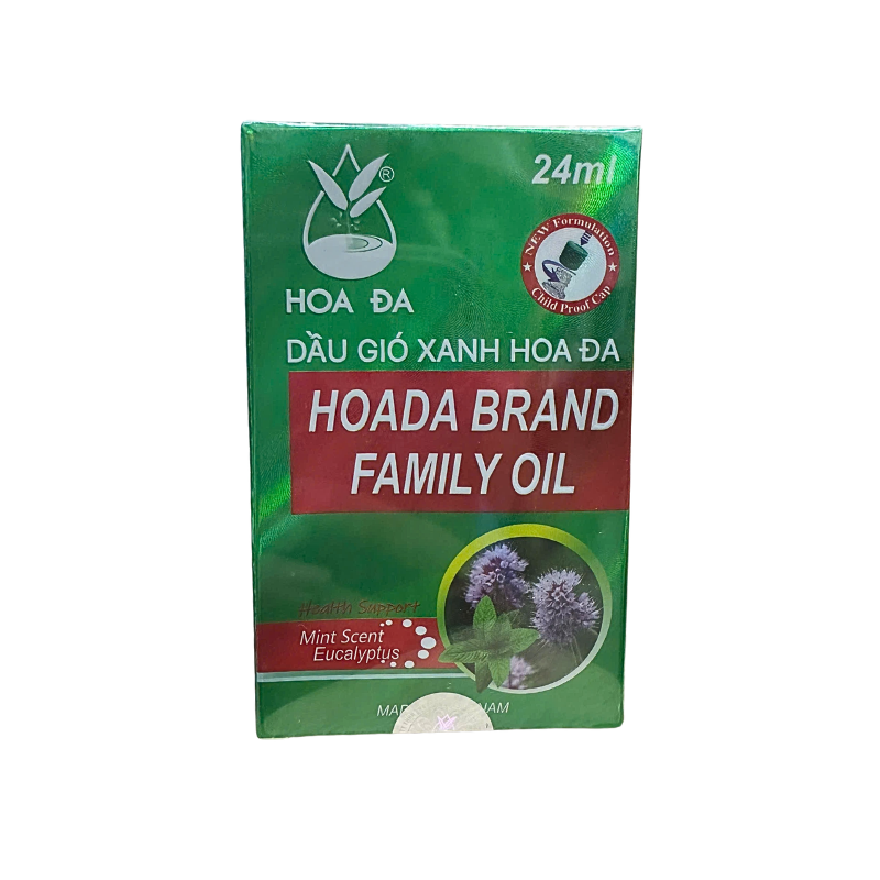 Dầu gió xanh HoaDa (C/24ml)