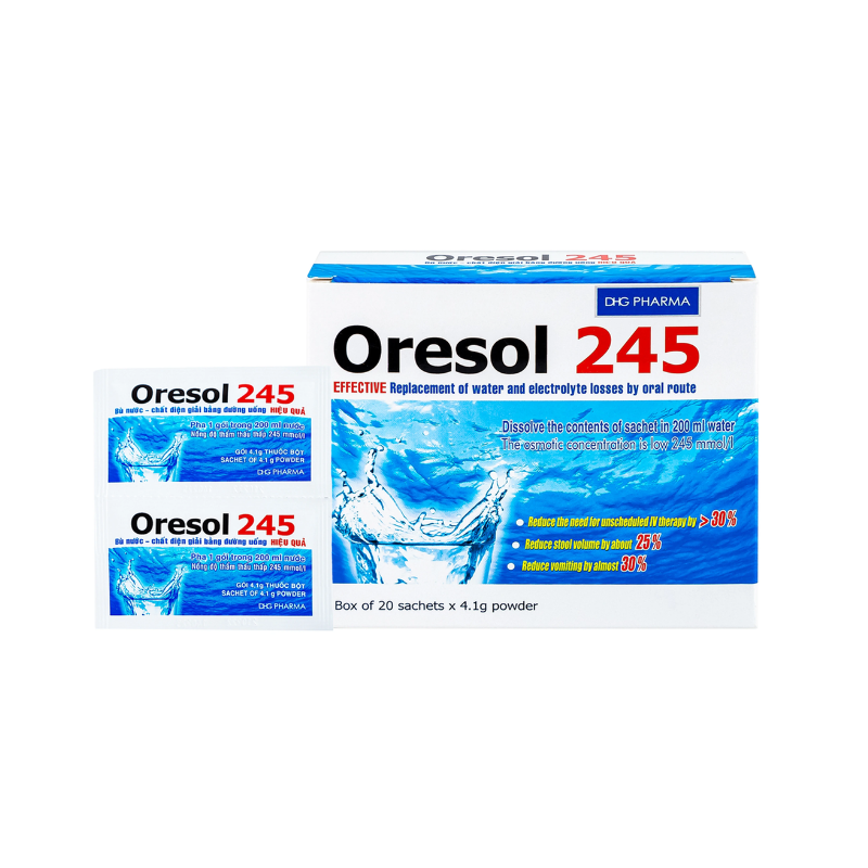 Oresol 245 DHG (H/20 gói)