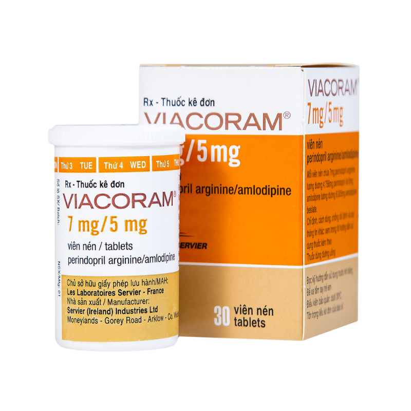 Viacoram 7mg/5mg Servier (H/30v)