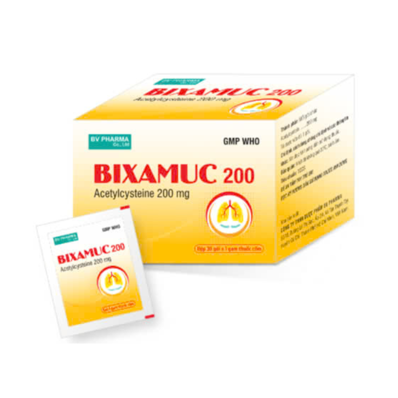 Bixamux 200mg BVP (H/30 gói)