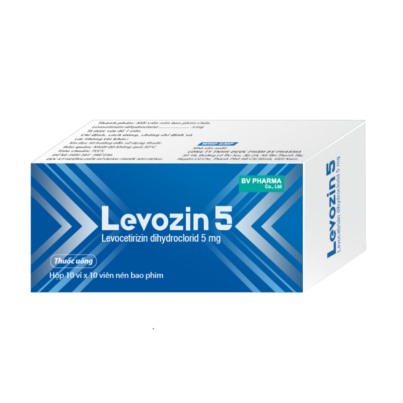 Levozin 5mg BVP Levocetirizin (H/100v)