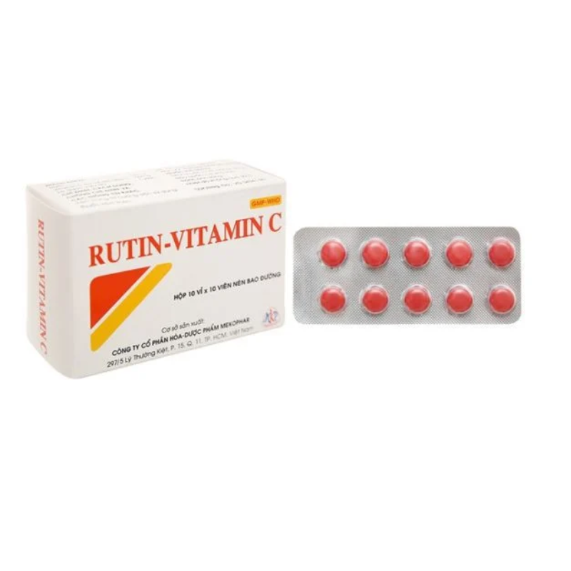Rutin VITAMIN C Mekophar (H/100V)