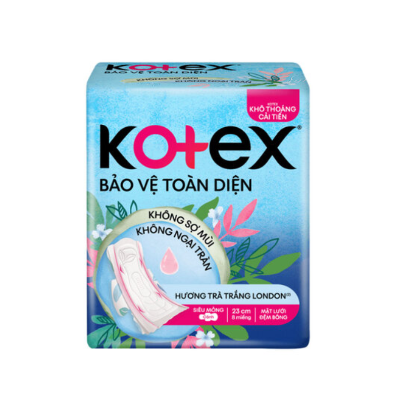 BVS Kotex Bảo Vệ Toàn Diện 23cm (G/8 miếng)