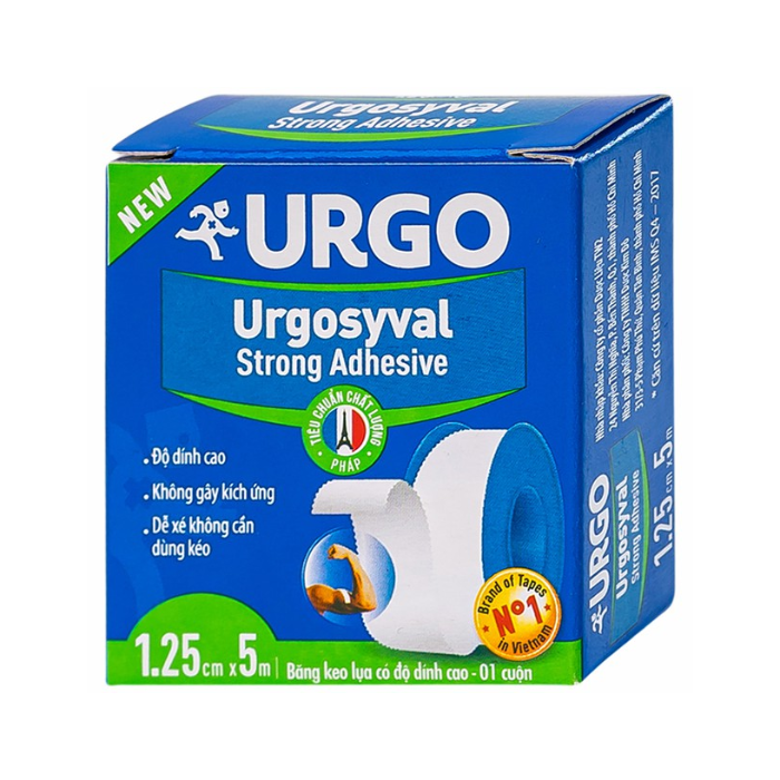 Băng Keo Lụa Urgosyval 1.25cm x 5m (H/1C)