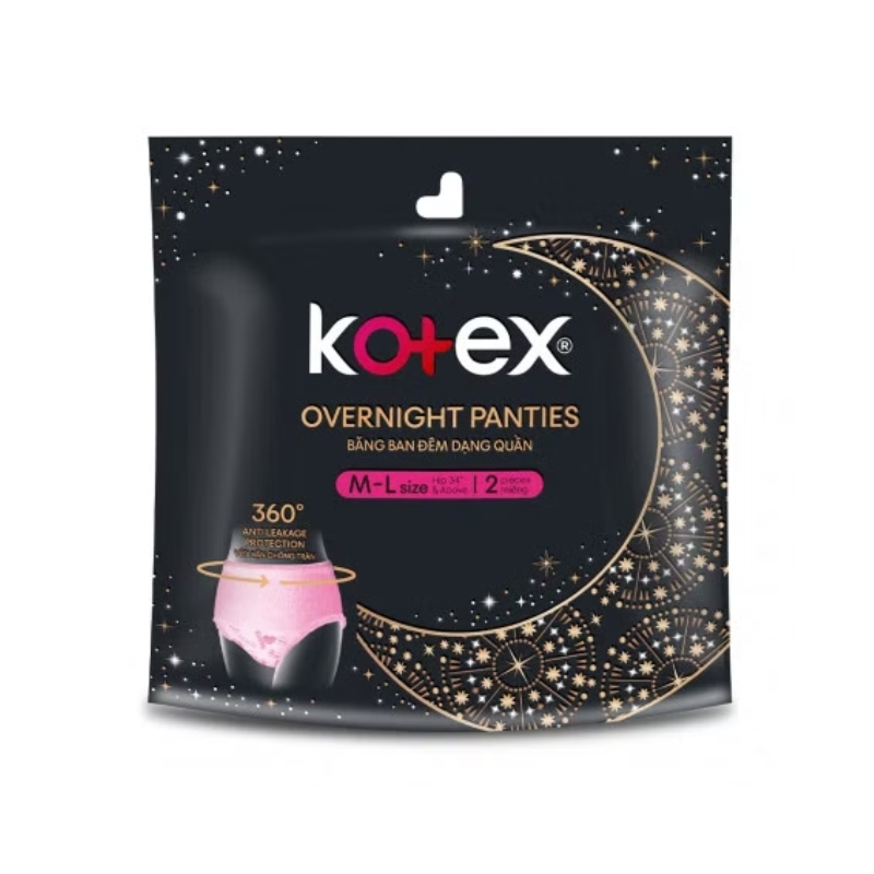 BVS Kotex Ban Đêm Dạng Quần Size M-L (G/2m)