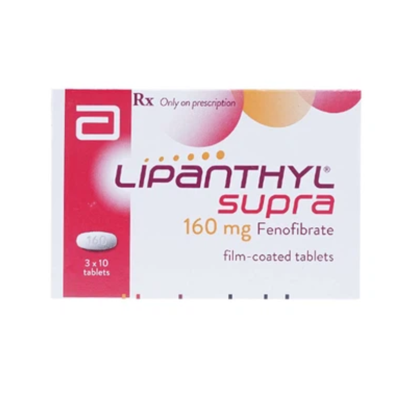 Lipanthyl Supra 160mg Abbott (H/30V)
