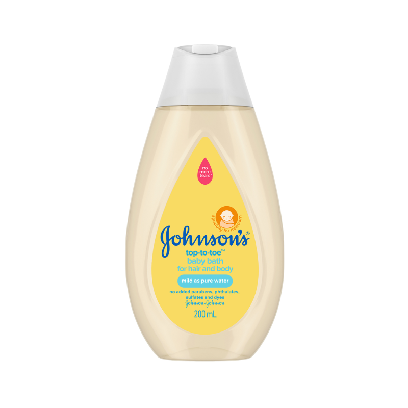 Sữa Tắm Gội Toàn Thân Johnsons Top-To-Toe (C/200ML)