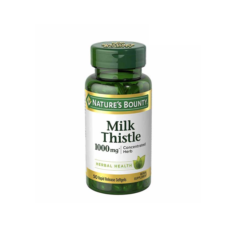 Viên uống giải độc gan Milk Thistle Extract 1000mg Nature's Bounty (Lọ/50v)