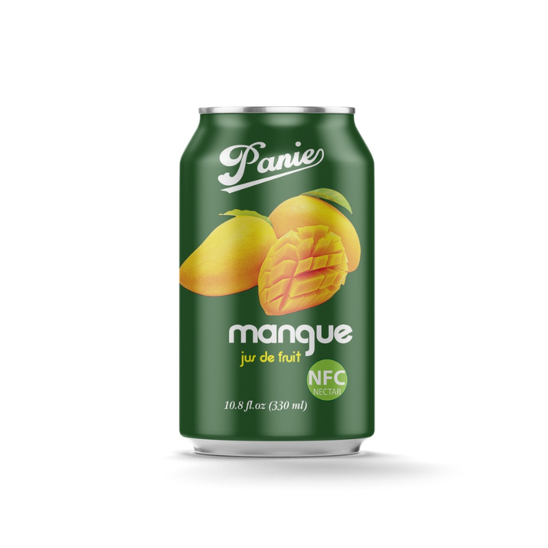 Nước ép trái cây Panie vị Xoài (Lon 330ml)