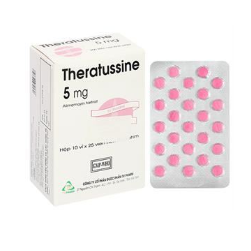 Theratussin 5mg TV.Pharm (H/250v)