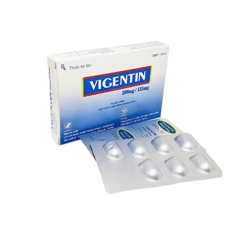 Vigentin 500/125mg Pharbaco (H/14v)